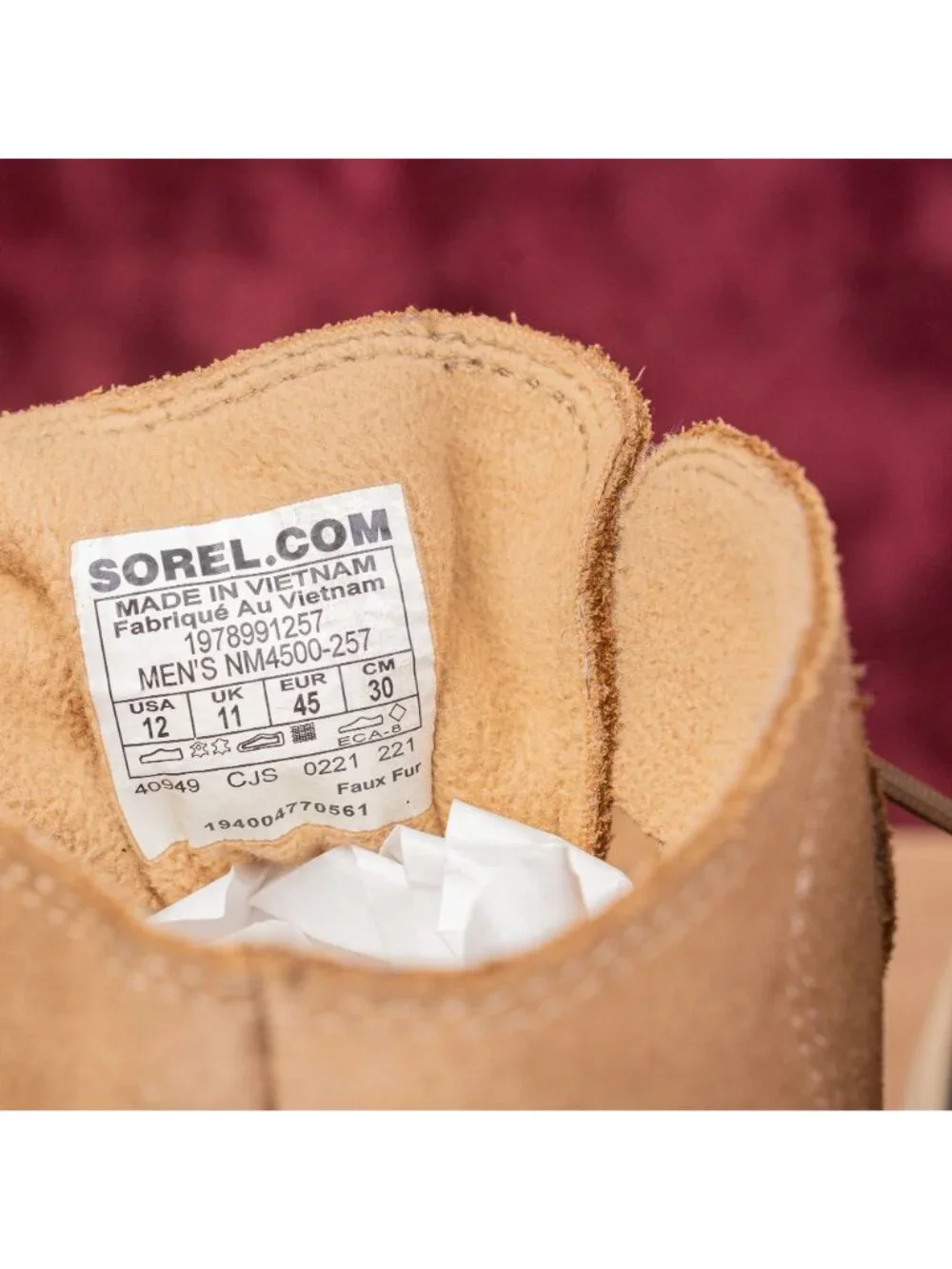 Sorel Men Explorer Drift Waterproof Brown Comfortable Suede Lace-up Boots sz 12